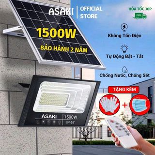 ĐÈN LED NĂNG LƯỢNG MẶT TRỜI 1500W IP68