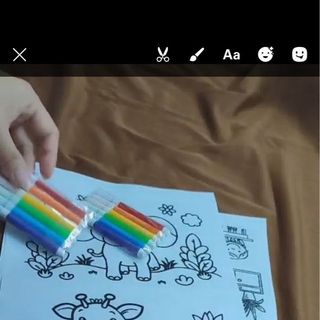 Bộ tranh 6 tờ gia 10k nguyen bo gom 6 tranh mix rất nhiều mẫu size a4 va 6 cay but long Sieu re