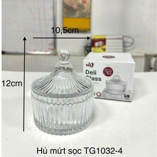 HỦ MỨT TẾT THUỶ TINH DELI TG1032- 4