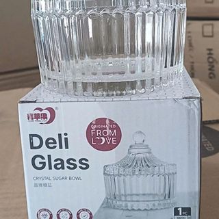 HỦ MỨT TẾT THUỶ TINH DELI TG1032- 4