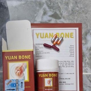 Viên uống Yuanbone hỗ trợ xương khớp và gout Malaysia chính hãng