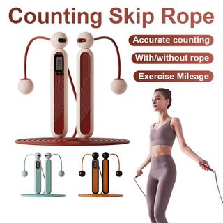 DÂY NHẢY ĐÀN HỒI CÓ MÀN HÌNH ĐẾM SỐ TẬP THỂ DỤC