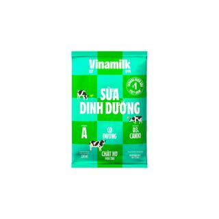 Sữa tươi Dinh dưỡng Vinamilk có đường bịch 220 ml Thùng 48 bịch
