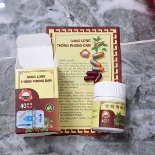 Song long thống phong đan Malaysia chính hãng hỗ trợ cơ xương khớp hộp 40 viên date mới