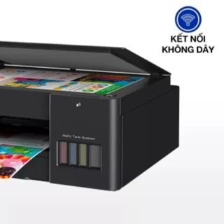 Máy in phun màu đa năng Print, Photo, Scan - Brother DCP-T420W - Wifi [Tặng ly giữ nhiệt LocknLock]