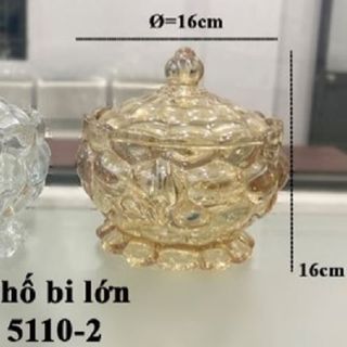 HỦ MỨT TẾT 16CM BI LỚN VÀNG 5110- 2