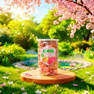 XÍ MUỘI Ô LIU, XÍ MUỘI ĐÀO MIX VỊ 500G - WINNIE HOUSE