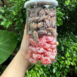 XÍ MUỘI Ô LIU, XÍ MUỘI ĐÀO MIX VỊ 500G - WINNIE HOUSE