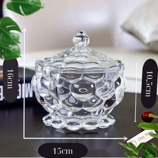 HỦ MỨT TẾT 16CM BI LỚN TRẮNG 5110- 2
