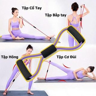 DÂY TẬP THỂ DỤC ĐÀN HỒI VÒNG SỐ 8