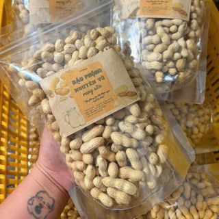 ĐẬU PHỘNG NGUYÊN VỎ RANG SỮA THƠM NGON 500G - WINNIE HOUSE