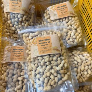 ĐẬU PHỘNG NGUYÊN VỎ RANG SỮA THƠM NGON 500G - WINNIE HOUSE