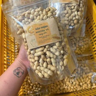 ĐẬU PHỘNG NGUYÊN VỎ RANG SỮA THƠM NGON 500G - WINNIE HOUSE