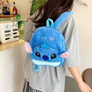 BALO LÔNG MẦM NON STITCH DỄ THƯƠNG – MỀM MỊN, NHẸ, AN TOÀN CHO BÉ - PIPI STORE