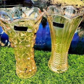 BÌNH CẮM HOA MIỆNG BÈO 24CM DELI VÀNG DSHP128- 2