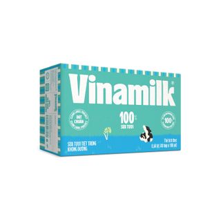 Sữa tươi Tiệt trùng Vinamilk 100% không đường 180 ml Thùng 48 hộp