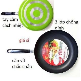 CHẢO CHỐNG DÍNH QT HOUSE 28CM CAO CẤP