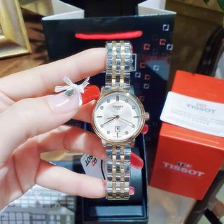 ĐỒNG HỒ NỮ TRUNG CẤP TIXOT CARTSON TOPAZ DEMI THÉP KHOÁ BƯỚM