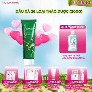 DẦU XẢ 26 THẢO DƯỢC (TUÝP 200G) TẶNG