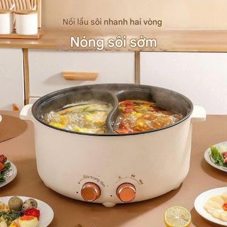 NỒI LẨU ĐIỆN 2 NGĂN 28CM ĐA NĂNG