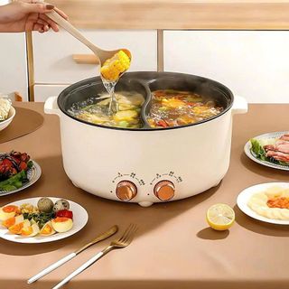 NỒI LẨU ĐIỆN 2 NGĂN 28CM ĐA NĂNG