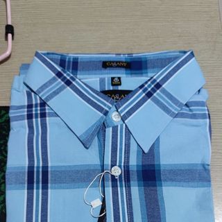 Áo sơ mi nam sọc tay dài vải xuất dư có size to 80-90kg