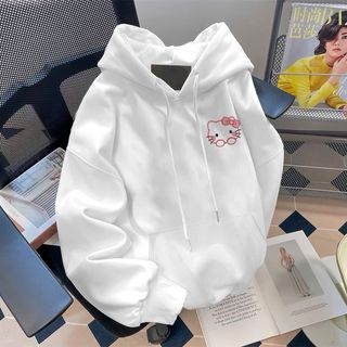 Áo Hoodie in Hellokity (in pét) hình in xịn, bền dính chắc