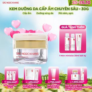 Kem Dưỡng Trắng Da Ban Đêm [Hộp 30g] TẶNG 1 TRONG 2 QUÀ