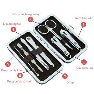 BỘ BẤM MÓNG TAY, CHÂN 8 MÓN