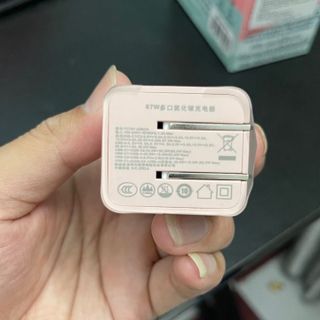 Củ sạc nhanh GaN TOOCKI 67W – 3 cổng (2 USB-C + 1 USB-A)