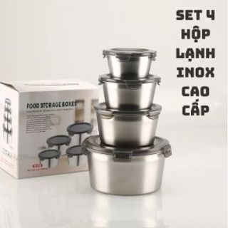 Bộ Lạnh 4 Tròn Nắp Đen 10-18 cm 63*40*60 (THÙNG 36B)