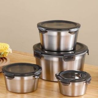 Bộ Lạnh 4 Tròn Nắp Đen 10-18 cm 63*40*60 (THÙNG 36B)