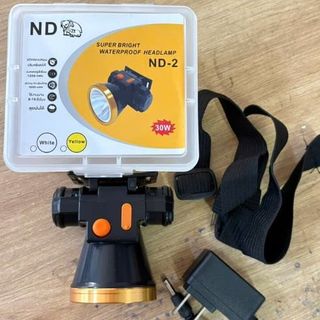 ĐÈN PIN ĐỘI ĐẦU SIÊU SÁNG 30W ND- 2