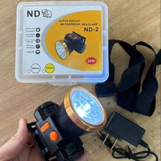ĐÈN PIN ĐỘI ĐẦU SIÊU SÁNG 30W ND- 2