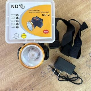 ĐÈN PIN ĐỘI ĐẦU SIÊU SÁNG 30W ND- 2