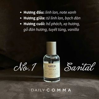 Nước hoa Dailycomma Nội địa Hàn 30ml