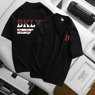 Ao thun co tròn unisex mlb