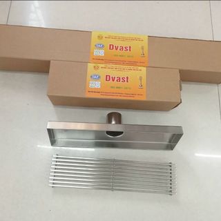 Thoát sàn 8x30 inox 304 TĐV Việt Nam