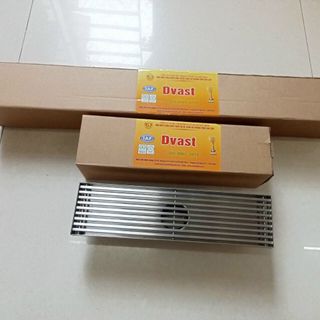 Thoát sàn 8x30 inox 304 TĐV Việt Nam