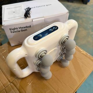 Máy Massage Cầm Tay 8 Đầu Eight Headed Fascia Gun – Giảm Đau Cơ, Thư Giãn Toàn Thân, Sạc USB Tiện Lợi
