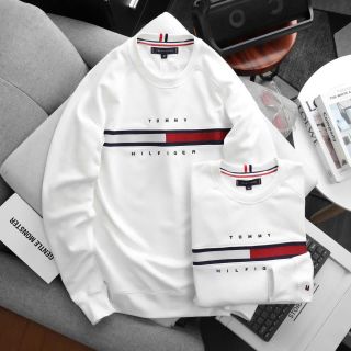 Áo Sweater nam. Chất chân cua dày đanh , mịn không xù không ra màu ,thấm hút tốt, logo thêu nét từng milimet - Bo dệt đồng màu