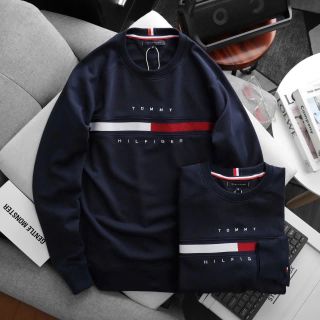 Áo Sweater nam. Chất chân cua dày đanh , mịn không xù không ra màu ,thấm hút tốt, logo thêu nét từng milimet - Bo dệt đồng màu