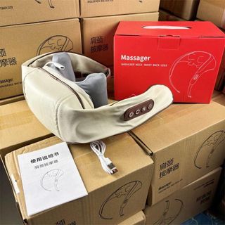 Máy Massage Vai Gáy Toàn Thân Đa Năng – Massager Shoulder Neck Waist Back Legs, Nhiệt Hồng Ngoại Thư Giãn Cơ, Giảm Đau Mỏi Hiệu Quả