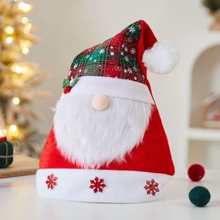 Nón Noel Vải Nhung Tuyết