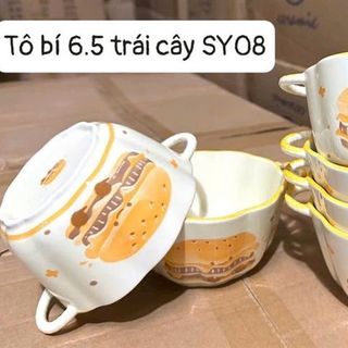 Tô Bí 6.5 Trái Cây 2 Tai SY08 (THÙNG 48C)
