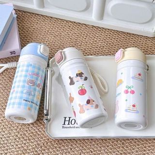BGN TM Bình Giữ Nhiệt Nắp Bật Cute 500ml ( THÙNG 60C )