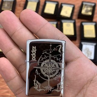 Zippo bạc 9 lama khắc mọi chủ đề