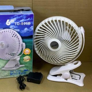 QUẠT TÍCH ĐIỆN KẸP BÀN MICKEY TD- 806B
