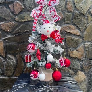 Cây Thông 50cm , Kèm gấu, Phụ Kiện (như hình)