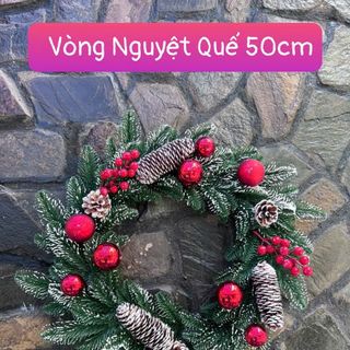 Vòng Thông Size To 50cm ( Vòng Nguyệt Quế)